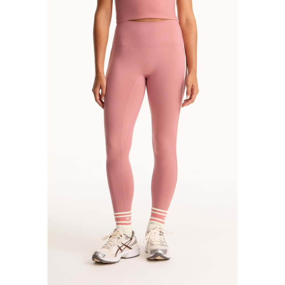 SET Active FORMCLOUD® CLOUD PARKE PIPE HIGH-RISE LEGGINGS - BAKED 1.0 Size SBake